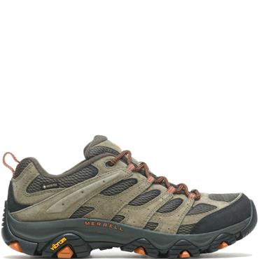 MERRELL MENS WATERPROOF LACE TRAINER - OLIVE
